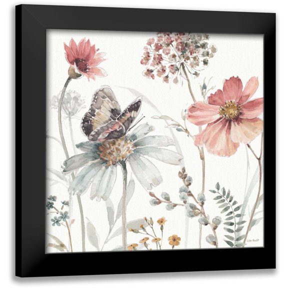 Audit, Lisa 12x12 Black Modern Framed Museum Art Print Titled - A Country Weekend II