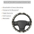 thumbnail image 2 of Renewold Southwestern American Tribal Brown Auto Steering Wheel Cover Universal 15 Inch Diameter Anti-slip Neoprene Car Steering Wheel Protector for Women Men, 2 of 6