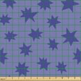 thumbnail image 2 of Ambesonne Star Fabric by the Yard Upholstery, Night Sky Abstract Shapes Art, 1 Yard, Blue Violet, 2 of 5