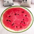 thumbnail image 4 of Fruit Diatomaceous Earth Living Room Carpet Bedroom Rocking Carpet Polyester Non Slip Wear Resistant Water Absorbent 40x40cm 60x60cm for Bathroom Kitchen, 4 of 4