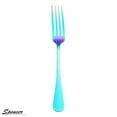 thumbnail image 4 of Spencer Rainbow Buffet Flatware Set, 4 Piece Stainless Steel Dinner Steak Knife Fork Tea Spoons Utensils Cutlery Service for 1 "Rainbow", 4 of 8