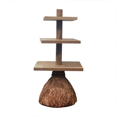 

Halloween Cute Snack Bowl Stand 3-Tier Plastic Cupcake Stand Dessert Plates Mini Cakes Fruit Candy Display Tower