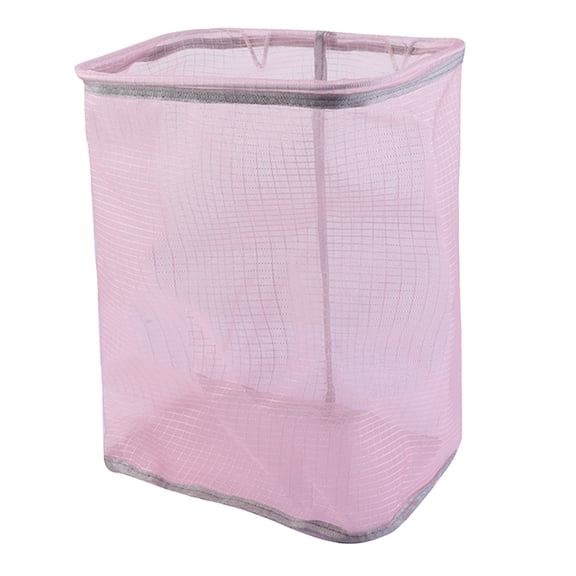 Holiday Savings! Uhuya Laundry Basket (5 Colors), Collapsible Laundry Bag, Laundry Basket, Portable Carrying Organizer Household Goods, Clothes Basket Stands Well, Collapsi Pink