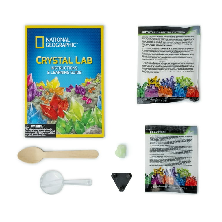 National Geographic Glow-in-the-Dark Crystal Grow Lab Kit for