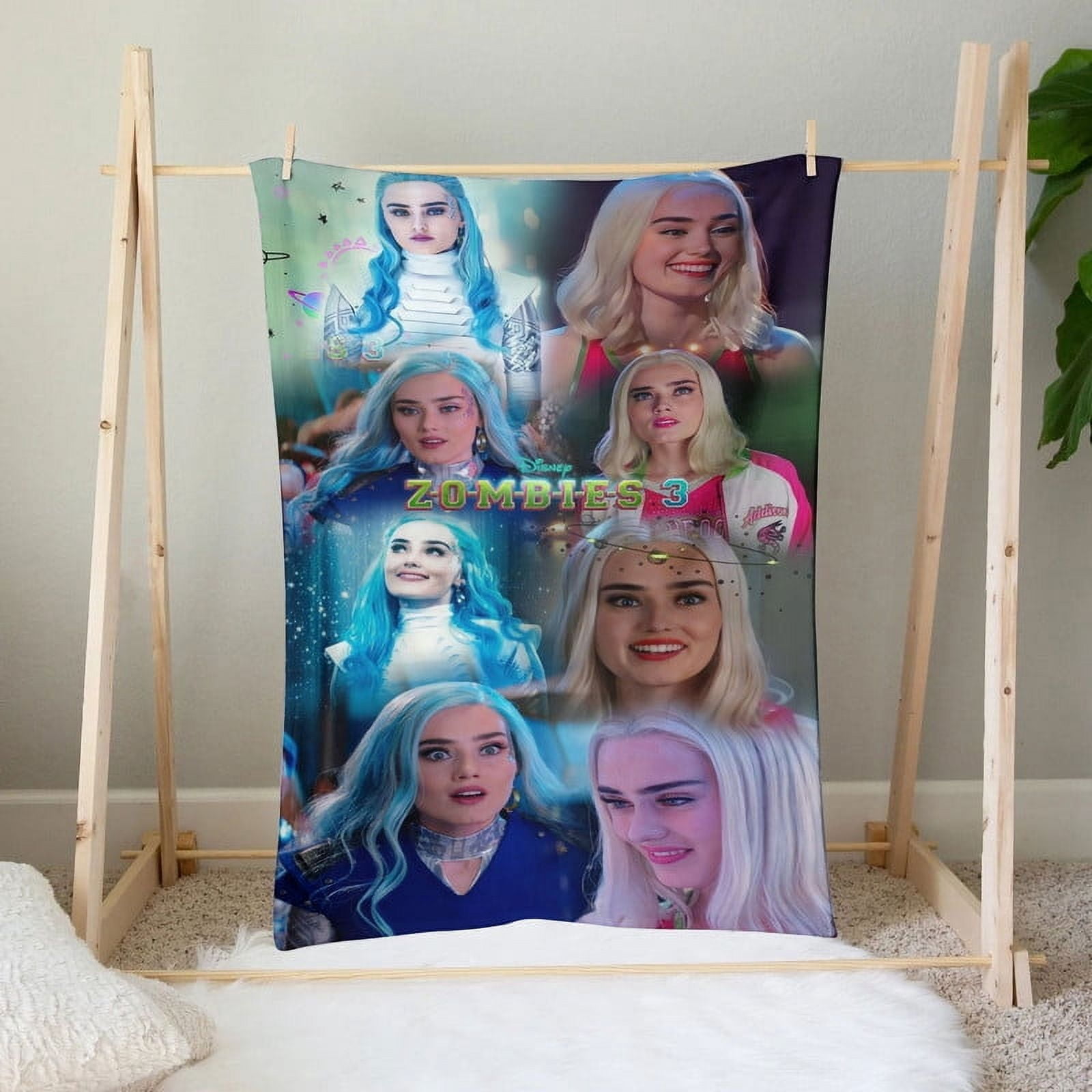 zombies 3 Throw Blanket Gifts for Fans Lover Girls Boys Women Present Hoodie Him Bed 50"x60"