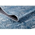 thumbnail image 4 of Bircand Blue Modern Polyester Area Rugs for Living Room Washable Rugs Boho Moroccan Area Rug Soft Geometric Bohemian Carpet Distressed Indoor Rug for Bedroom Dining Room Office Nonslip Rug, 4 of 9