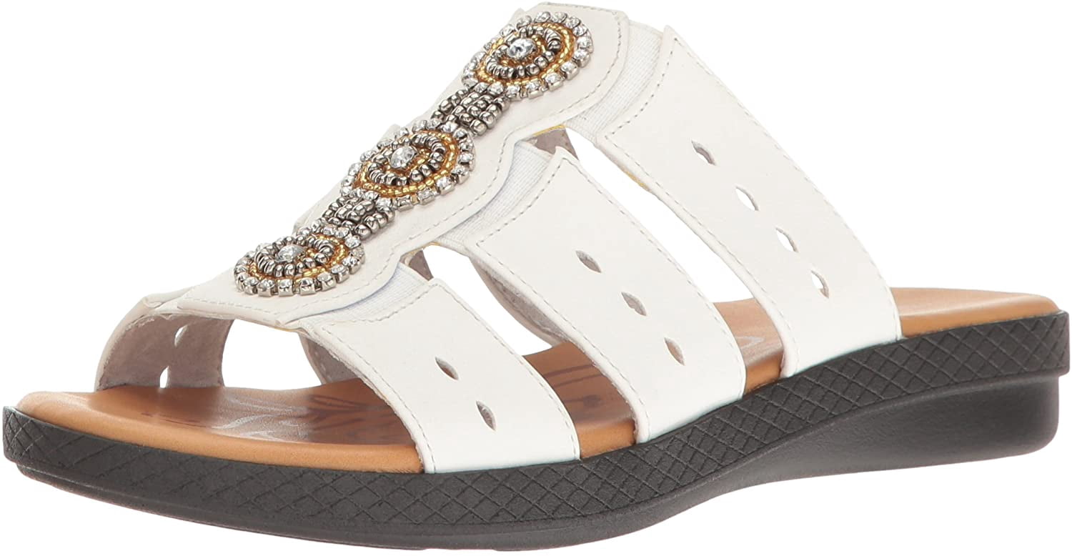 easy street nori slide sandals