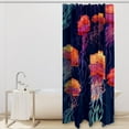thumbnail image 2 of Jellyfish Waterproof Printed Shower Curtain Set with Hooks - Bathroom Decoration, 2 of 5
