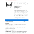 thumbnail image 2 of Front and Rear Strut Assembly Kit - Compatible with 1999 - 2000 Plymouth Breeze Sedan, 2 of 2