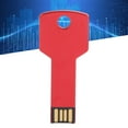 thumbnail image 4 of U Red USB Flash Drive Aluminum Alloy Key Shape Memory U Disc for Car Computer Use Home Supplies, 4 of 8