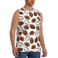 thumbnail image 2 of Balery Football Camisetas sin mangas para hombre, absorbe la humedad y protege contra el mal olor.-XX-Large, 2 of 7