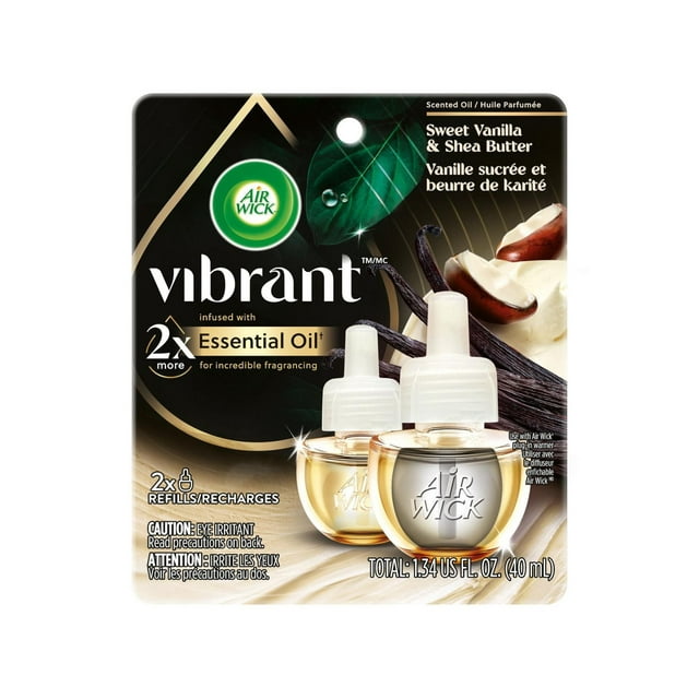 AIR WICK® SCENTED OIL - Recharge- 0+2 Vibrant™ Almond Milk & Honey 6/(2x20) mL