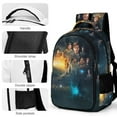 thumbnail image 4 of Hogwarts Legacy Backpacks Bookbag Casual Daypack Backpacks for Travel Camping Hiking, 4 of 8