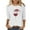 White, variant on Womens Tops Long Sleeve Shirts Crewneck Printed Casual Fashion Fall Clothes for Women Tees Blouses White L
