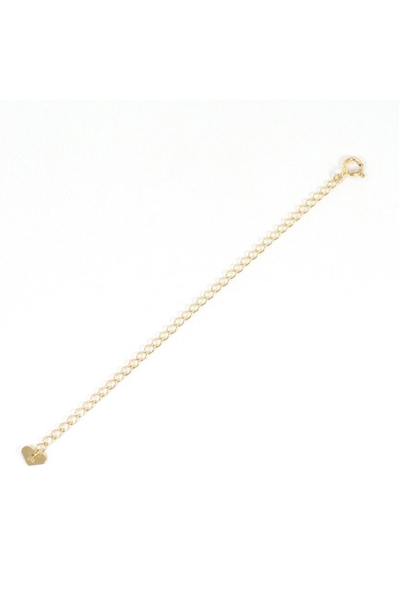 Pre-Owned K10 10K YG Yellow Gold Adjustable Chain, Total Weight 0.5g, 10cm Condition