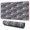 DarkGreen Dinosaurs Pattern, variant on Long Mouse Pads for Desk,Dinosaur and Cactus Pattern Desk Mats on Top Of Desks, Desk Mouse Pad Extra Large with 3mm Non-Slip Base and Stitched Edge for Gaming,Office,Work,Home 31.5"x11.8"