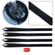 thumbnail image 1 of Correas de de suave negras para remolque, remolque, camión de carga, barco, vehículo pequeño y corto 8 piezas shamjiam Correas de amarre de bucle suave, 1 of 8