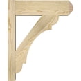 thumbnail image 3 of Ekena Millwork 6"W x 18"D x 22"H Olympic Rough Sawn Craftsman Outlooker, Douglas Fir, 3 of 4