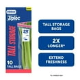 thumbnail image 1 of Ziploc® Tall Storage Bags, 10 Bags, 10 Bags, 1 of 4