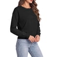 thumbnail image 2 of Sundazz Women's Long Sleeve Cardigan Sweaters Lightweight Button Up Sweaters Knit Fall Tops Fashion Clothes, 2 of 8
