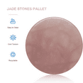 thumbnail image 3 of Grafted Eyelash Jade Stones Eyelash Extension Glue Pallet Holder Round Pallet Pad Resin Nail Art Plate Palette Makeup Palette, 3 of 5