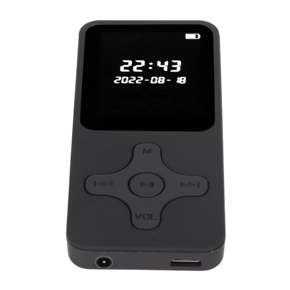 Reproductor MM, reproductor MP3 MP4, reproductor de música Bluetooth, reproductor de música portátil de alta fidelidad, diseño elevado