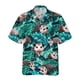 thumbnail image 3 of Camisas hawaianas con estampado 3D de animales, gatos, mapaches, para hombre, camisa con estampado de dinosaurio, solapa con botones, manga corta, ropa de moda Aloha, 3 of 5