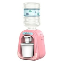 Children's Mini Water Dispenser Toys Cute Press the Water Simulation Home Kitchen Toys, Style D-718, Pink, One Size