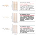 thumbnail image 4 of Muyoka Cinta autoadhesiva para párpados para mujer, pegatinas invisibles para párpados dobles, tiras levantadoras de párpados impermeables y transpirables Muyoka Hogar, 4 of 7