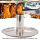 thumbnail image 4 of Titular de pollo estante vertical estable para asador de pollo de acero inoxidable para el hogar ANGGREK Otros, 4 of 8