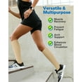 thumbnail image 4 of 3 Pairs Medical Sport Compression Socks - 15-20mmhg Graduated Knee-High Support for Men & Women, Ideal for Soccer, Running, and Nurses, 4 of 7