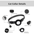 thumbnail image 2 of Collar para gato Compatible con etiqueta de aire, collar reflectante para gatito, etiqueta de aire separable, collar para gato Botao, 2 of 4