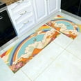 thumbnail image 3 of Flower Plant Floral Sunflower Boho Anti Fatigue Kitchen Rug Non Slip Kitchen Floor Mats Comfort Standing Mats Farmhouse Chef Mats, 3 of 6