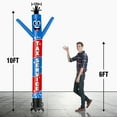 thumbnail image 2 of Tax Service Inflatable Tube Man Wacky Wavy Dancing Guy for Outdoor Decoration Advertising Business Promotion (Blower Not Included), 2 of 8
