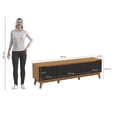 thumbnail image 4 of Mueble TV 75" Kappesberg 180cm con 3 Puertas Canela/Negro, 4 of 10