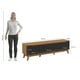 thumbnail image 4 of Mueble TV 75" Kappesberg 180cm con 3 Puertas Canela/Negro, 4 of 10