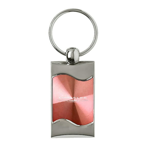 Chrysler Keychain & Keyring - Pink Wave