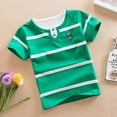 thumbnail image 2 of TOOYOU Boys Summer T-Shirt New Children'S Short Sleeve Tee Cute Comfortable Kids Apparel Size 4-5 Years Green, 2 of 3
