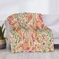 thumbnail image 3 of Yiaed Indian Paisley 1 Print Blanket Throw Blanket Soft Cozy Flannel Blanket for Home Bed Sofa Couch Chair-80"x60", 3 of 6