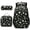 Daisy A/Black, variant on AoDai Daisy student schoolbag set, including lunch bag, easy to clean and wipe, large capacity backpack, suitable for teenagers