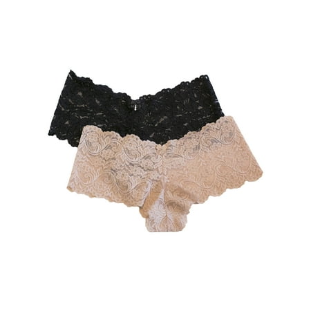 Smart & Sexy Women s Signature Lace Cheeky Panty  2-Pack  Style-SA131
