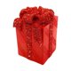 thumbnail image 1 of Estatua decorativa de resina en forma de caja, figura en miniatura, decoración para sala de estar Rojo, 1 of 9