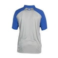 thumbnail image 2 of Rawlings Adult ColorSync Polo | Blue Grey/Scarlet | LRG, 2 of 2