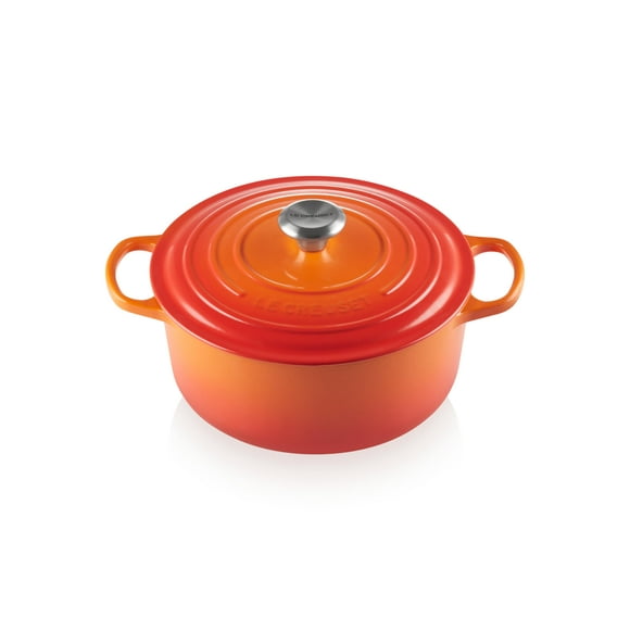 Horno holandés Le Creuset de hierro fundido esmaltado Signature, 5.5 L Flame