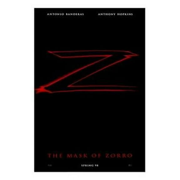 The Mask of Zorro Movie Poster (11 x 17)