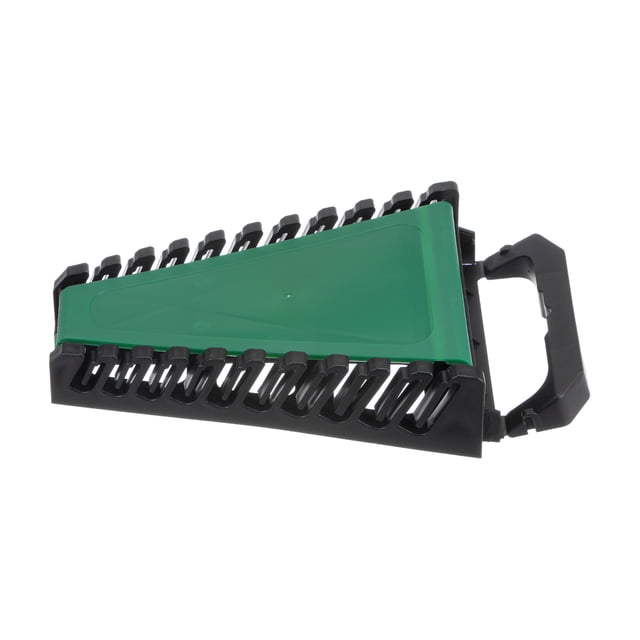 Unique Bargains Wrench Organizer Rack 10 Slots 6.9' x 5.2' ABS Plastic Tool Holder with Handle for Carrying