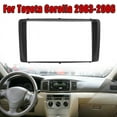 thumbnail image 2 of Car Stereo Radio Fascia Plate Panel 2 Pin Frame For Toyota Corolla 2003-2006, 2 of 6