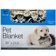 thumbnail image 2 of Kole Imports Ultra-Soft Fleece Paw Print Pet Blanket, 2 of 3