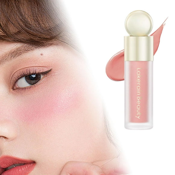 Liquid Blush Makeup Blush Lipstick High Pigmented Blush Nutritivo Hidratante Impermeable Niñas Construible Antiadherente para Cosplay de cumpleaños Estilo A Yinane rubor de maquillaje