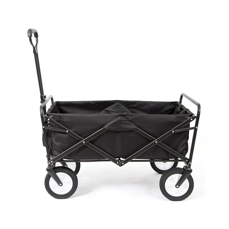 MacSports, Utility Wagon, Heavy Duty Collapsible 300 lbs, Black